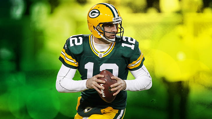 aaron rodgers, green bay packers, green bay, wisconsin, football, aaron rodgers, green bay packers, green bay, wisconsin, football, HD wallpaper