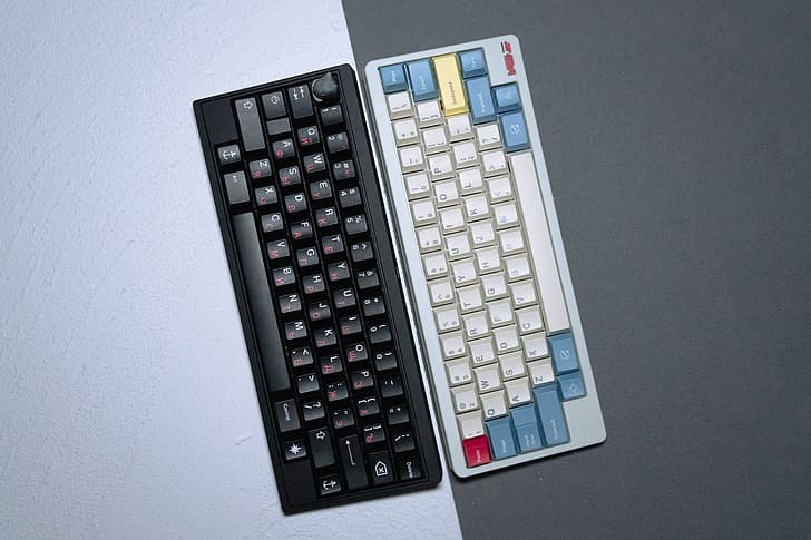 keyboard mekanik, keyboard, qwerty, Wallpaper HD