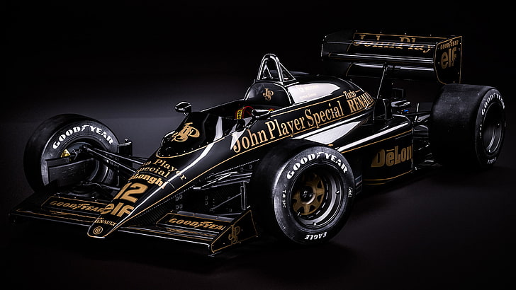 mobil, formula 1, render, Ayrton Senna, Lotus 98T, Wallpaper HD