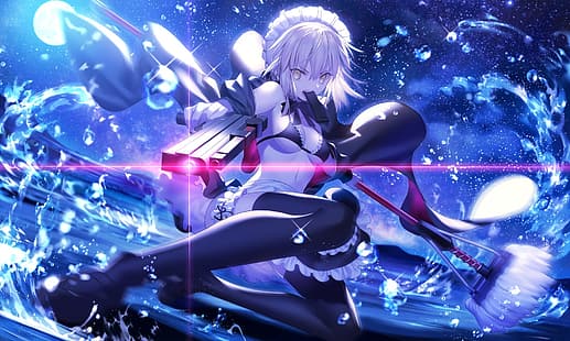 Sabre, Fate-Serie, Fate/Grand Order, Sabre Alter, HD-Hintergrundbild HD wallpaper