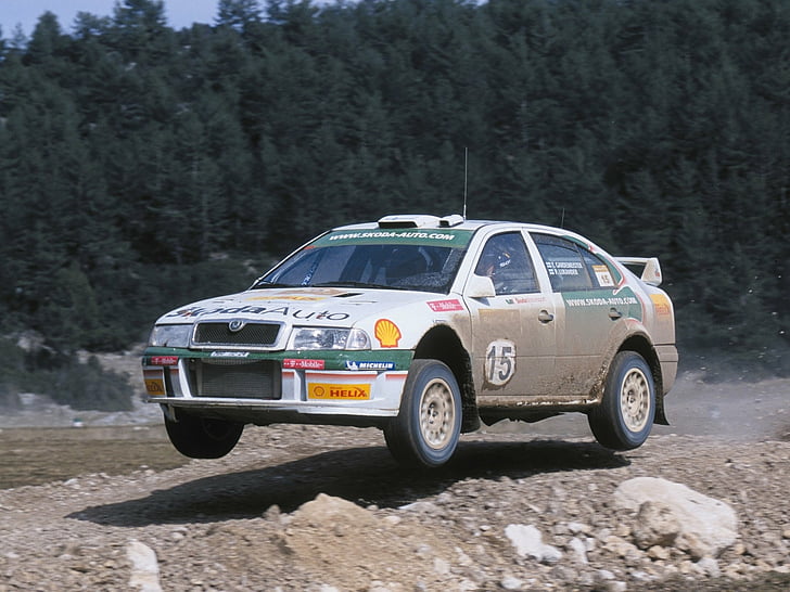 Balap, Balap WRC, Skoda, Wallpaper HD