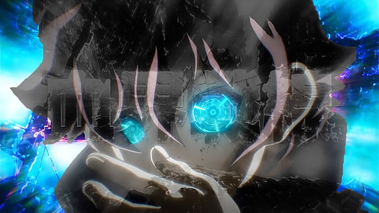Person Anime Charakter mit blauen Augen Tapete, Kekkai Sensen, Leonardo Watch, Cyan, HD-Hintergrundbild HD wallpaper