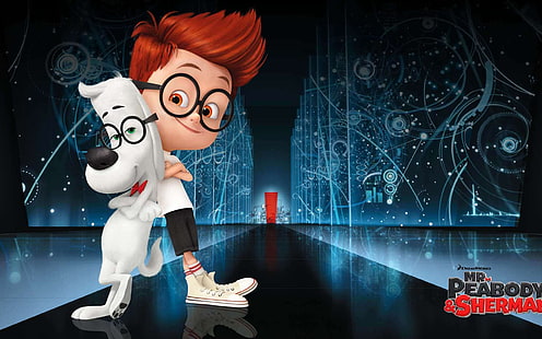 Mr Peabody i Sherman 2014 Movie HD Wallpaper 08, Mr Peabody & Sherman wallpaper, Tapety HD HD wallpaper