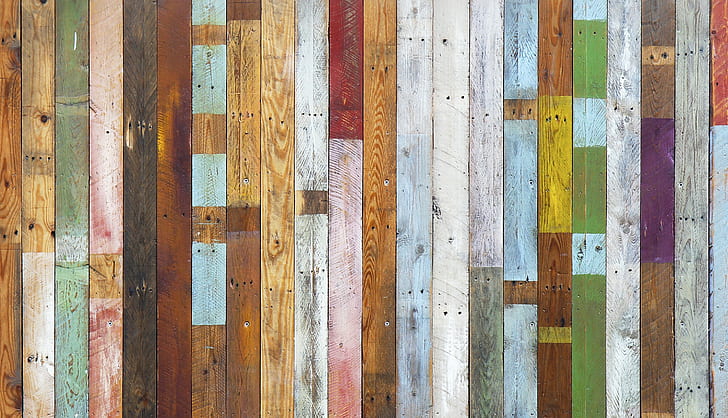 Board, the fence, color, HD wallpaper