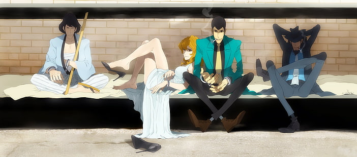 anime, Lupin III, Fond d'écran HD HD wallpaper