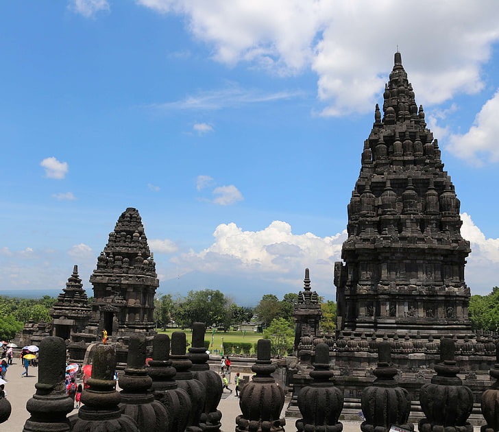 temple de prambanan, Fond d'écran HD