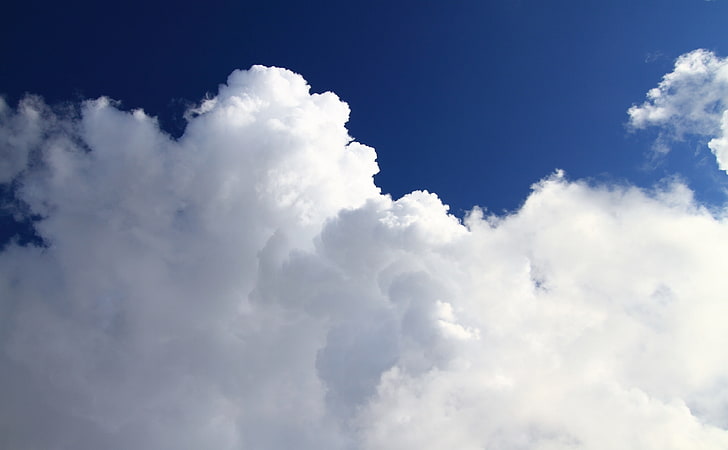 푹신한 구름, 자연, 태양과 하늘, 구름, 푹신한, HD 배경 화면