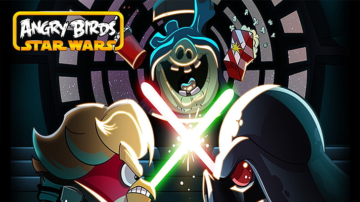 Angry Birds, Angry Birds: Star Wars, HD wallpaper