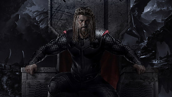 Die Rächer, Avengers EndGame, Marvel-Comics, Thor, HD-Hintergrundbild HD wallpaper
