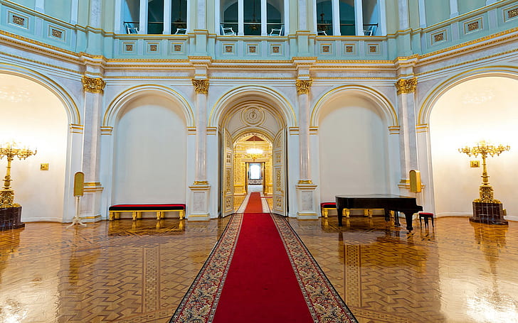 Istana Grand Kremlin, Pemandangan Dalam, Wallpaper HD