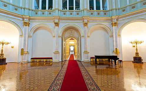 Grand Kremlin Palace, Inside View, HD wallpaper HD wallpaper