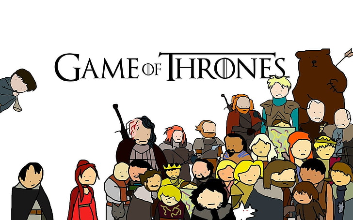 Game of Thrones, Game of Thrones, Arya Stark, Brienne Of Tarth, Cersei Lannister, Drogo (Game Of Thrones), Eddard Stark, Gendry (Game Of Thrones), Jaime Lannister, Joffrey Baratheon, Jon Snow, Jorah Mormont, Lord Varys, Melisandre(Game of Thrones), Petyr Baelish, Ramsay Bolton, Renly Baratheon, Robb Stark, Roose Bolton, Samwell Tarly, Sandor Clegane, Sansa Stark, Stannis Baratheon, Theon Greyjoy, Thoros of Myr, Tyrion Lannister, Tywin Lannister, Ygritte (Game of Thrones)Tronos), HD papel de parede