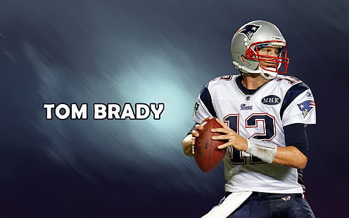 Tom Brady New England Patriots, tom brady, patriotas, nfl, HD papel de parede HD wallpaper