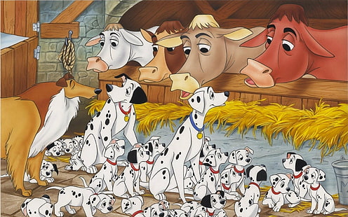 Movie, 101 Dalmatians, HD wallpaper HD wallpaper