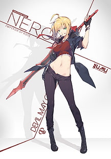 anime girls, anime, Fate / Grand Order, Nero Claudius, Sabre Extra, Sfondo HD HD wallpaper