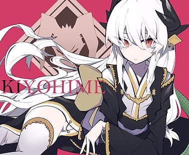 Anime, Anime Girls, Illustration, Kiyohime (Schicksal / Großauftrag), Schicksal / Großauftrag, HD-Hintergrundbild HD wallpaper
