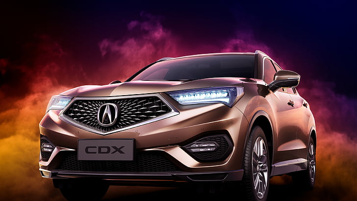 brown Acura car, Acura CDX, Beijing Motor Show 2016, Auto China 2016, crossover, HD wallpaper