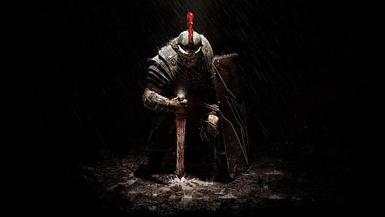 Dark Souls wallpaper, Rom, Ryse: Sohn von Rom, Videospiele, Centurion, Soldat, Blut, Schwert, Ryse, Krieger, HD-Hintergrundbild HD wallpaper