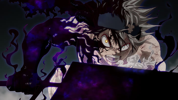 Anime, Schwarzklee, Asta (Schwarzklee), HD-Hintergrundbild