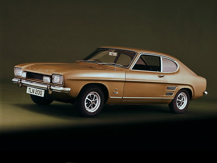 1972, capri, classic, ford, uk spec, HD wallpaper