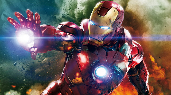 Avengers Iron Man, Tapeta Marvel Iron-Man, Filmy, Avengers, Superbohater, Film, Iron Man, 2012, Zgromadzenie Avengers, Tapety HD
