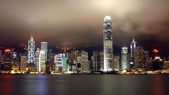 pejzaż miejski, Hongkong, Tapety HD HD wallpaper