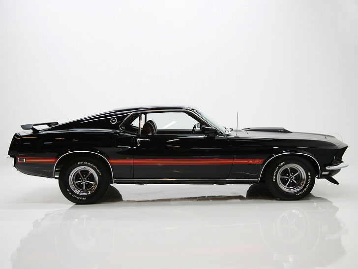 1969, classic, ford, mach 1, muscle, mustang, HD wallpaper