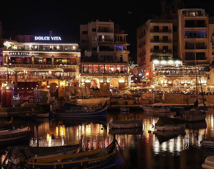 Malta St. Julians Bay, Viajes, Islas, malta, Fondo de pantalla HD