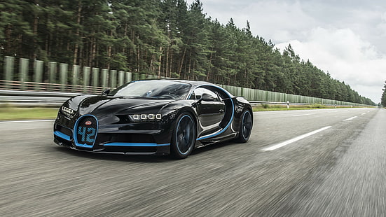 Bugatti Chiron, Hypercar, 5 km, HD-Hintergrundbild HD wallpaper