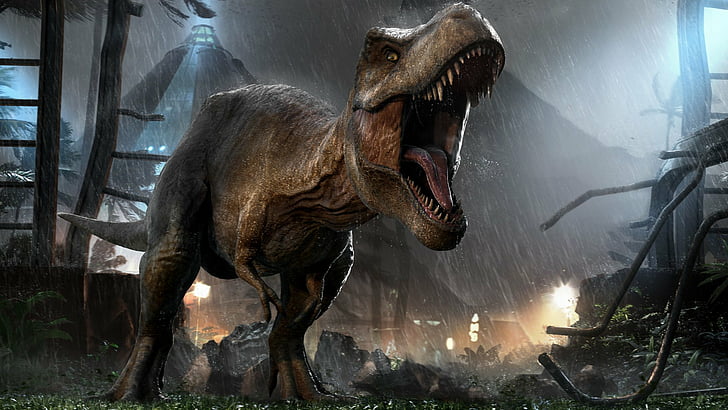 Videospel, Jurassic World: Evolution, HD tapet