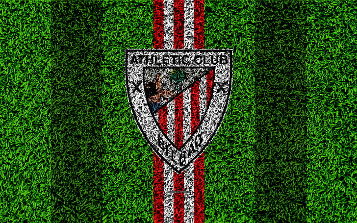 Calcio, Bilbao atletica, emblema, logo, Sfondo HD