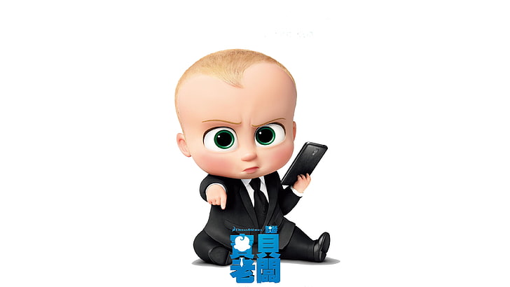 The Boss Baby, 4K, Animation, HD wallpaper