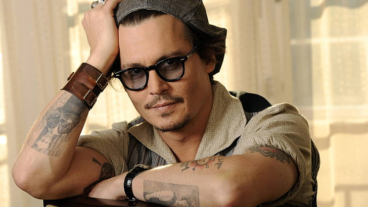 Johnny Depp Pose, Johnny Depp, cool, skådespelare, hollywood, HD tapet