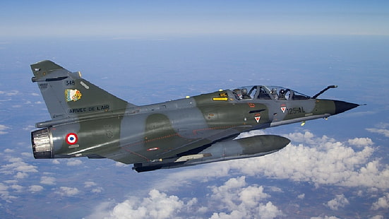 Jet Fighters, Dassault Mirage 2000, HD-Hintergrundbild HD wallpaper