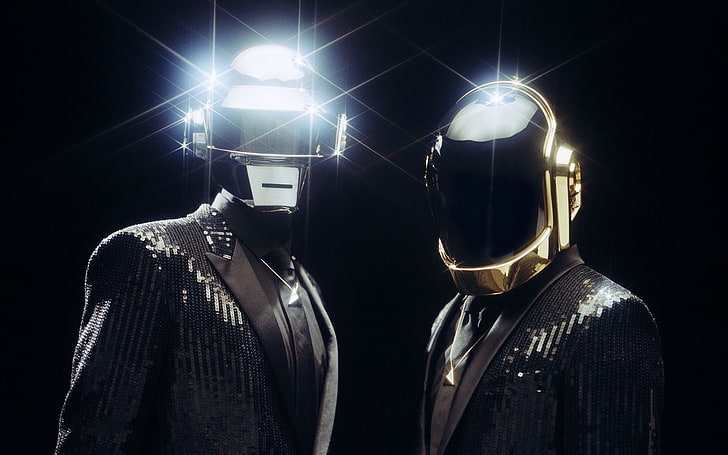 casco d'oro, Daft Punk, Sfondo HD