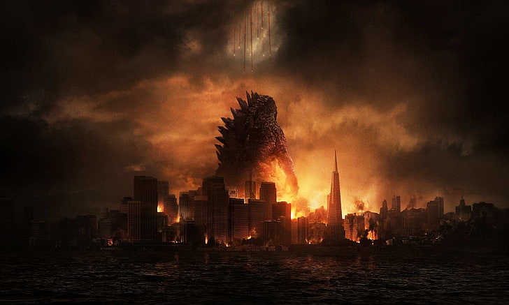 Godzilla wallpaper, Godzilla, Godzilla (2014), HD wallpaper