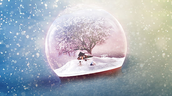 Frosty December HD, diciembre, Frosty, Fondo de pantalla HD HD wallpaper