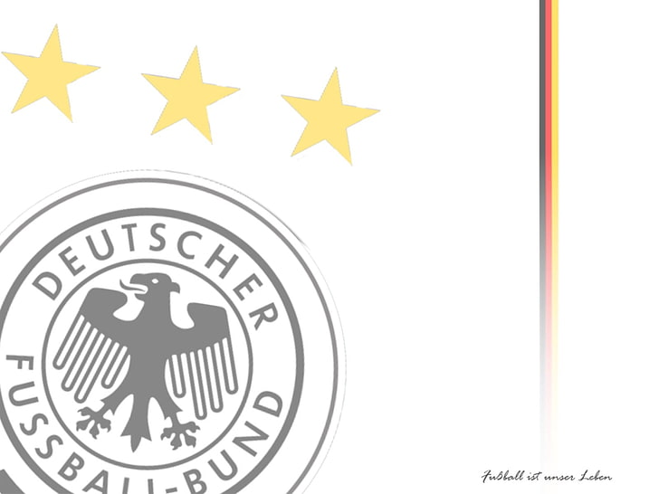 Лого на Deutscher Fussball-Bund, Германия, футбол, HD тапет