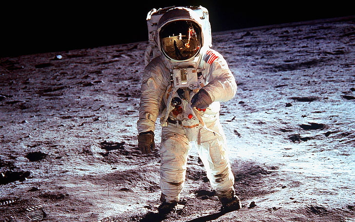 60s apollo Original moonwalk Space Moons HD Art, NASA, Space, Moon, 60s, apollo, Fondo de pantalla HD
