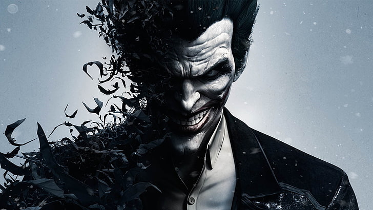 Plakat Jokera, Joker, Batman: Arkham Origins, gry wideo, Batman, Tapety HD
