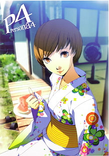 Persona 4, Persona series, Satonaka Chie, HD wallpaper HD wallpaper