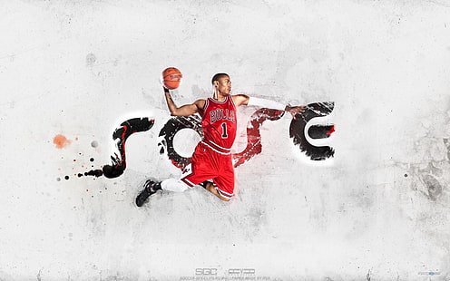 Basketball, Derrick, NBA, Rose, HD-Hintergrundbild HD wallpaper
