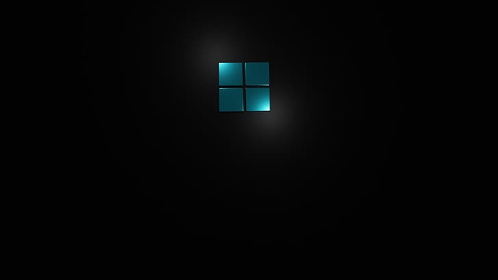 logotipo, windows 11, 3D, HD papel de parede