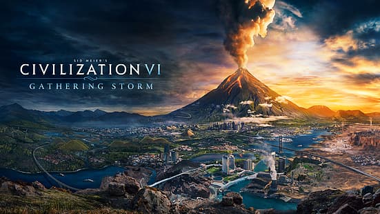 Sid Meier's Civilization VI, juegos de estrategia, juegos de PC, Fondo de pantalla HD HD wallpaper