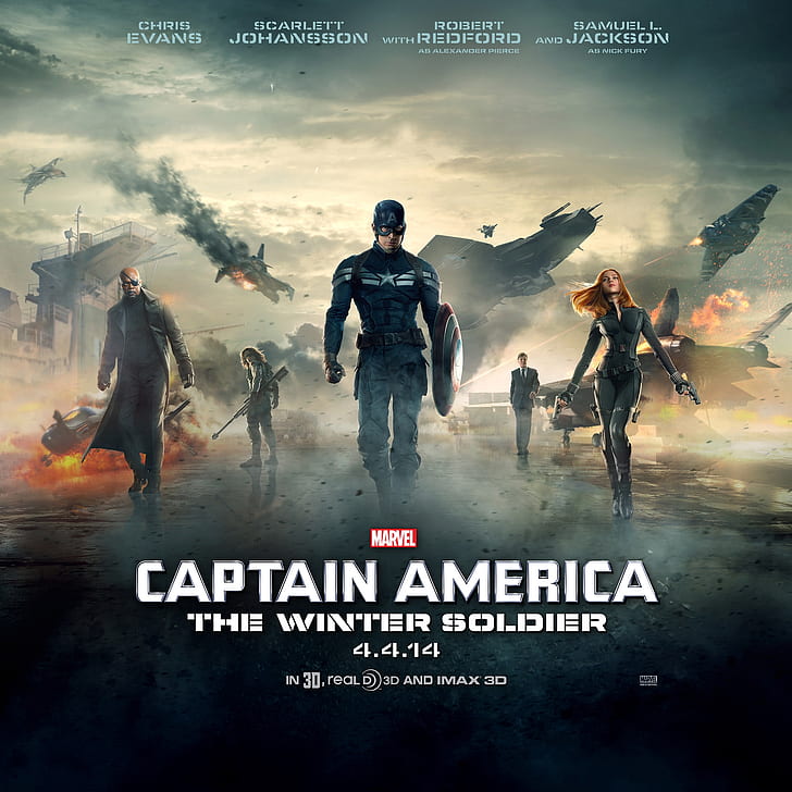 Captain America 2 Movie, Captain America, HD wallpaper