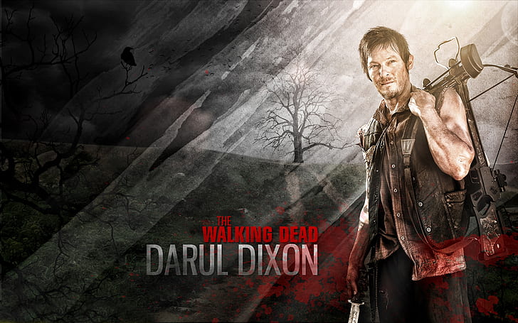 The Walking Dead Daryl Dixon, The Walking Dead, HD tapet