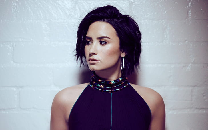 Demi Lovato, 2017, HD wallpaper