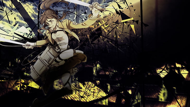 Anime, Angriff auf Titan, Sasha Bluse, HD-Hintergrundbild