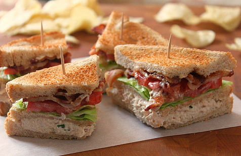 bread, food, sandwiches, HD wallpaper HD wallpaper
