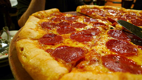nourriture, pizza, Fond d'écran HD HD wallpaper